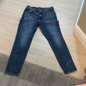 Lucky Brand Indigo Denim Jeans Athletic Tapered 411